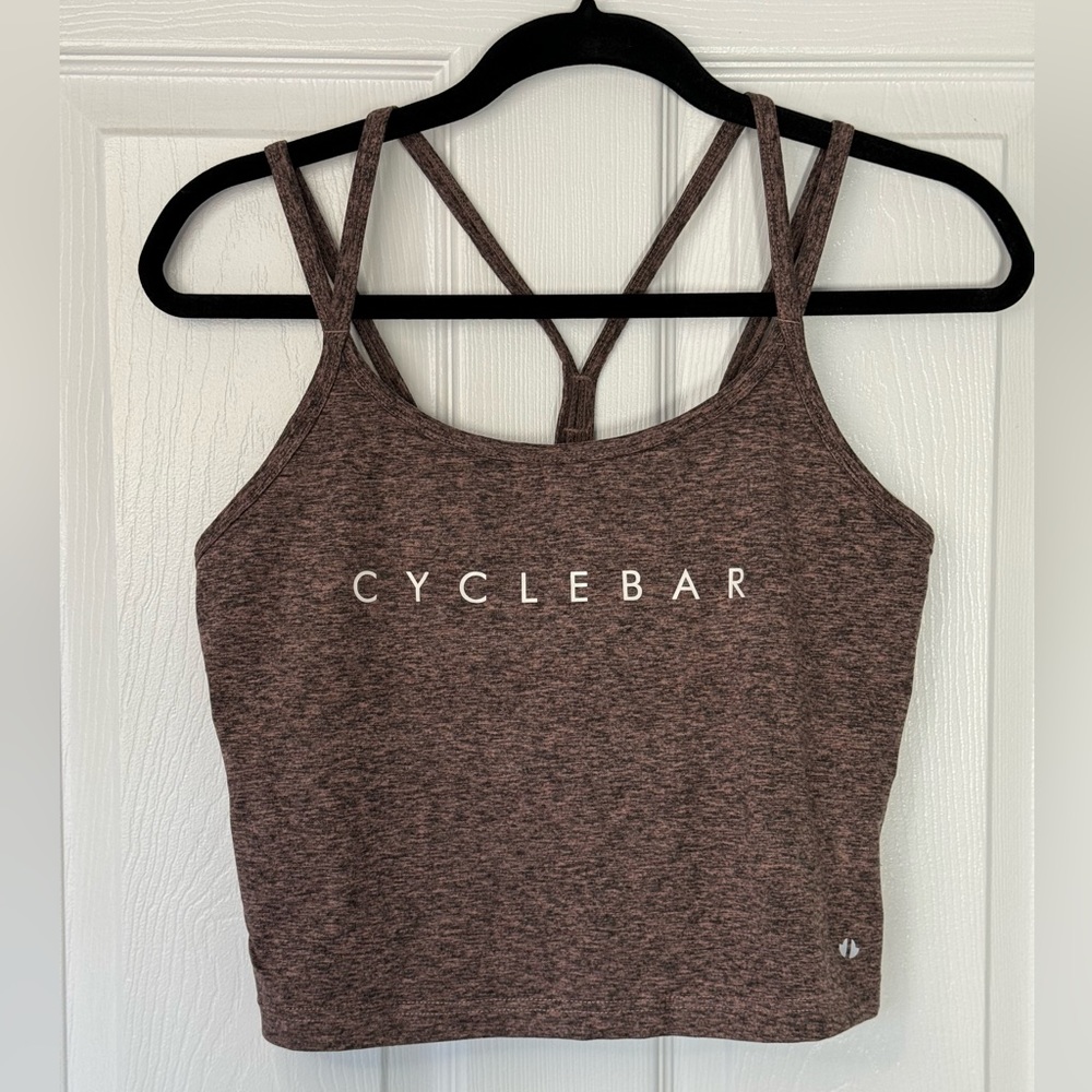 CycleBar Women's Brown Crop Top